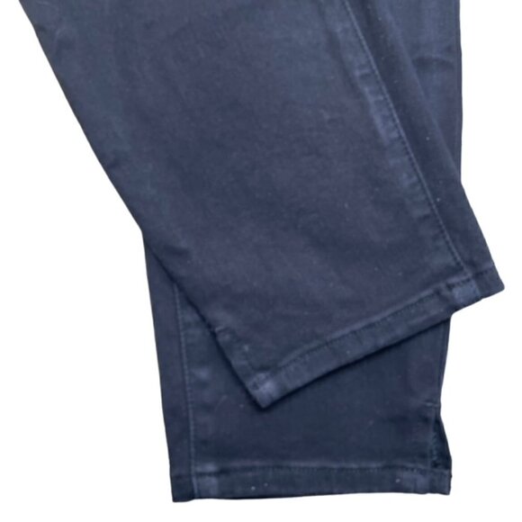 GOOD AMERICAN Good Legs Black Cropped Jeans - Size 10/30 - Picture 7 of 9